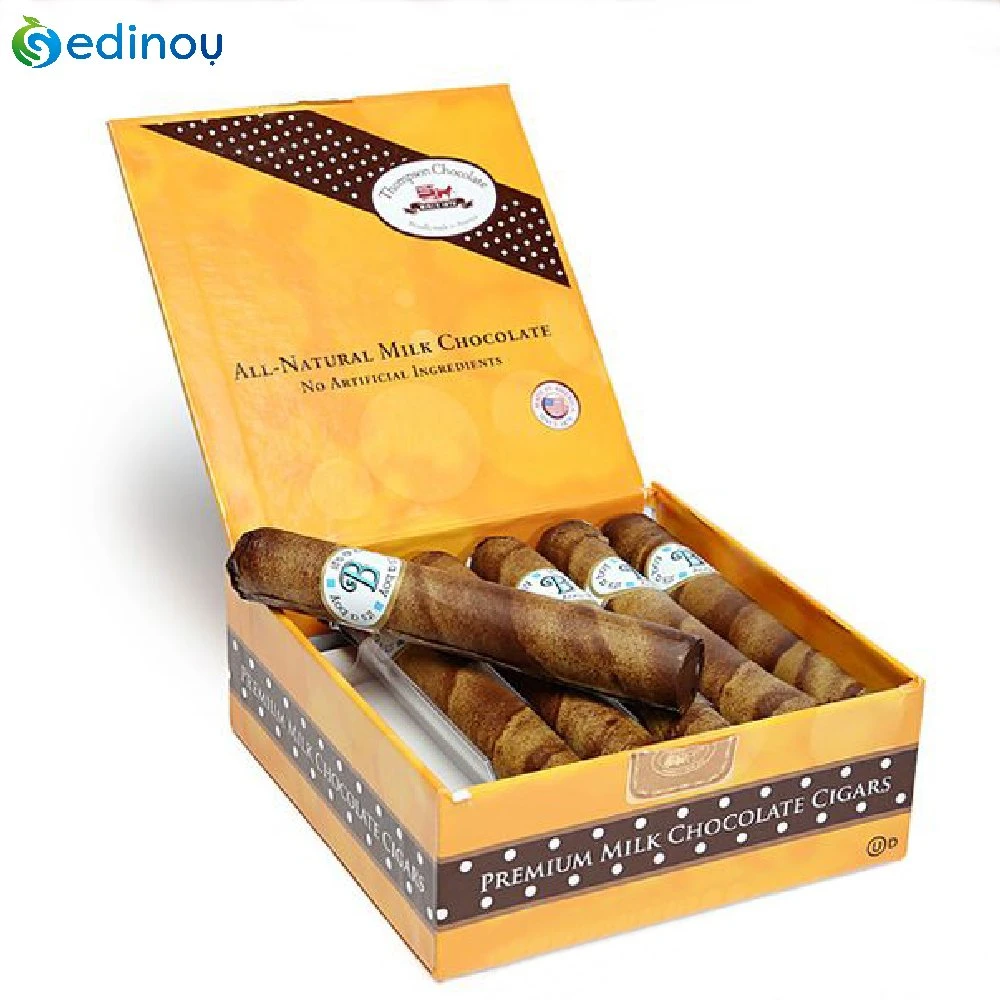 Customized Gift Package Box Disposable Cardboard Cigar Box