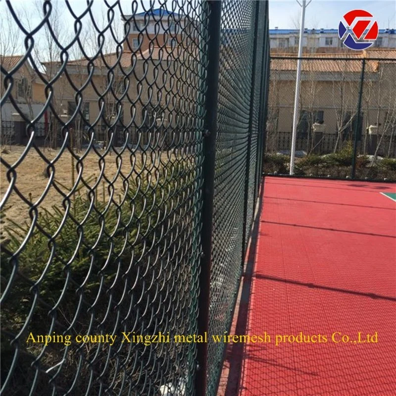 Sport Wire Mesh Fence Football Field Fence PVC Coated Chain Link Mesh