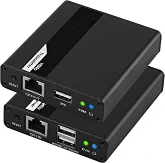 1080P 50m USB CAT6 HD Kvm Extender with Loop