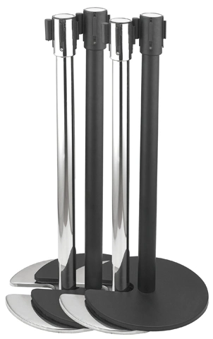 Easy Collection U Shape Stainless Steel Crowd Control Post Stanchion Barrier (LG-23)