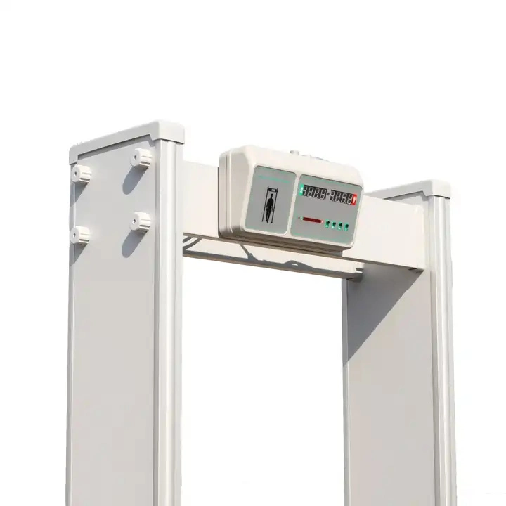 Pinpoint High Performance Smart Security LED Display 6 Zone Walkthrough Metal Detector Gate Price