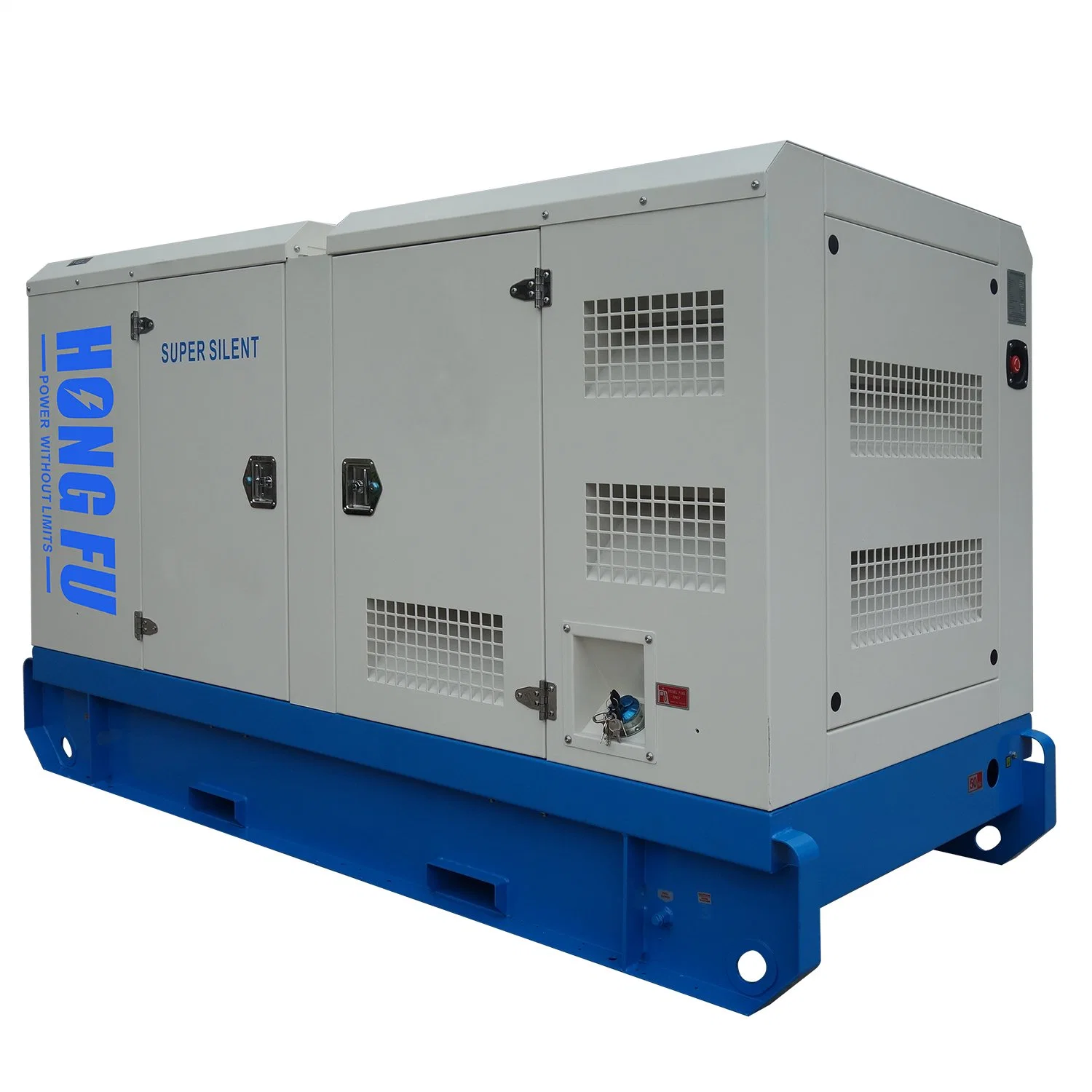 52kw/65kVA 57kw/72kVA Soundproof Perkins Engine with Water Cooling Low Noise