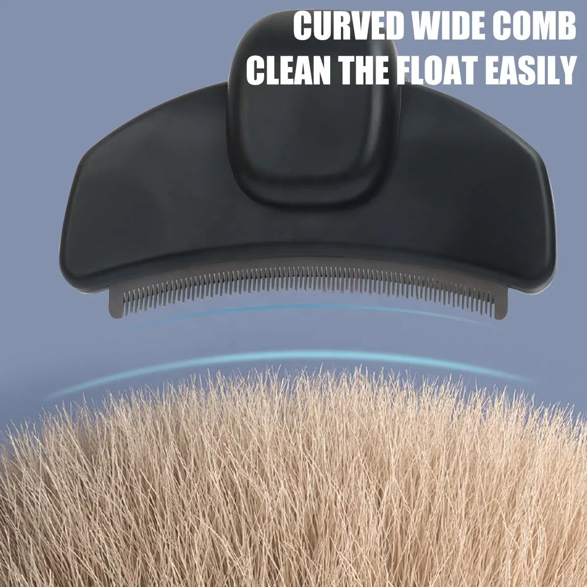 New Arrival Hair Deshedding Curved Pet Grooming Slicker Brush