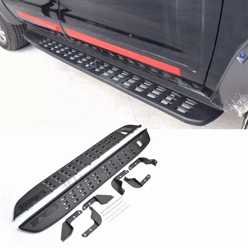 Car Auto Parts Iron Steel Black Strong Side Step Running Board for Ford Ranger Raptor