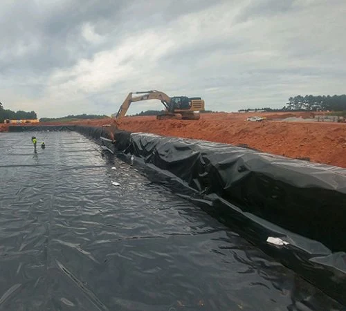 Transportation Project Tear Resistance Manure Lagoon Membrane HDPE Pond Liner