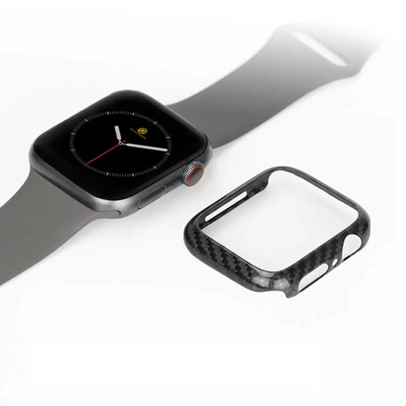 Ultra Slim Carbon Fiber 44mm 40mm Apple Watch Case