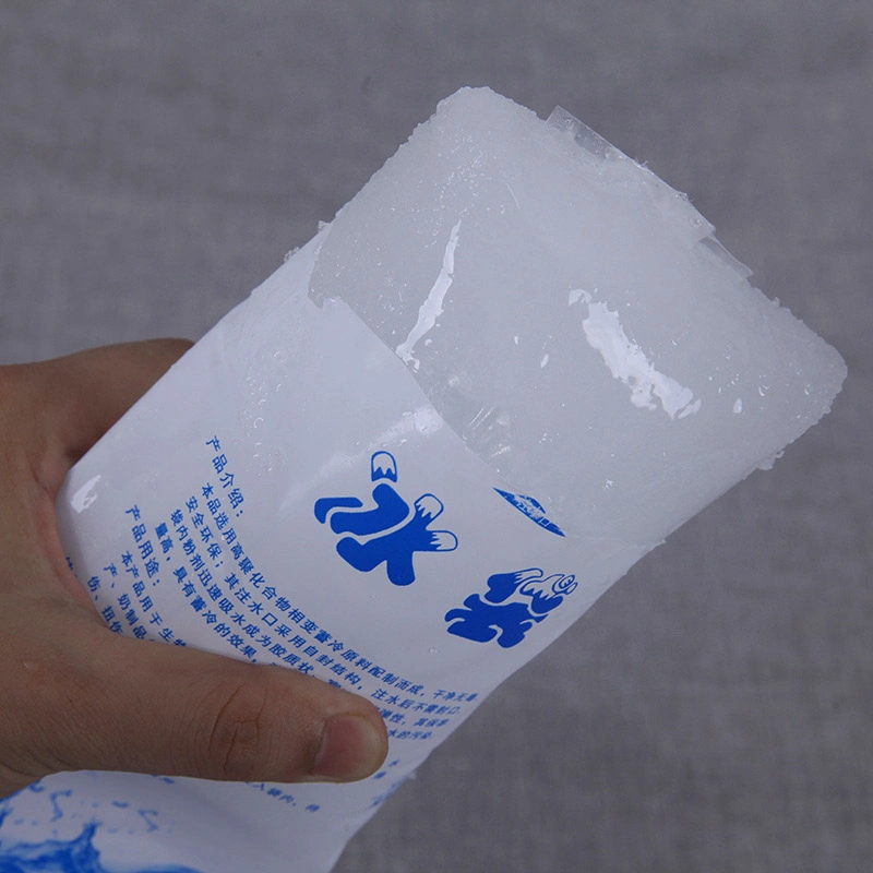 Food Delivery Custom Insulated Injecting Water Fresh Cooler Dry Cold Gel Bag Ice Packs