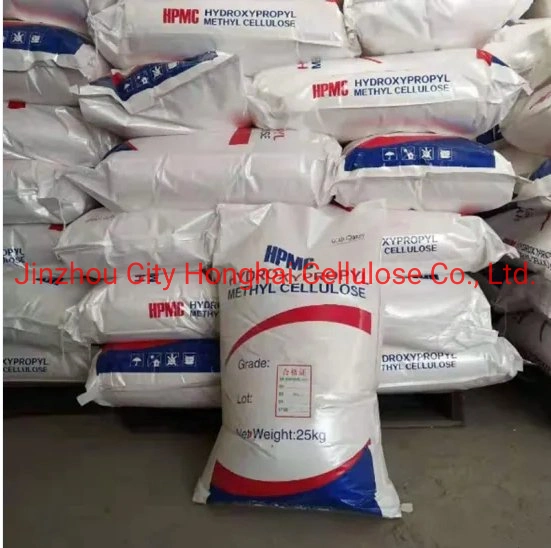 البناء المواد الخام الكيميائية هيدروكسي بروبيل السليلوز ميثيل HPMC Powder من سلولوز هونغاي