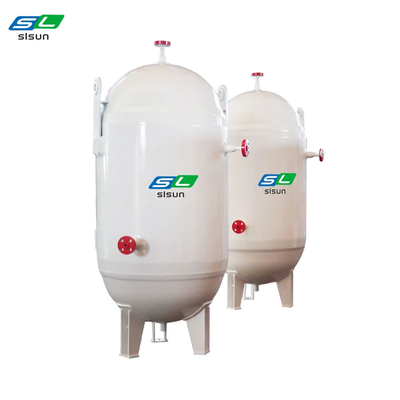 Professional Boiler Room 35 Bar Carbon Steel Stainless Steel Compressed Air Buffer Tank