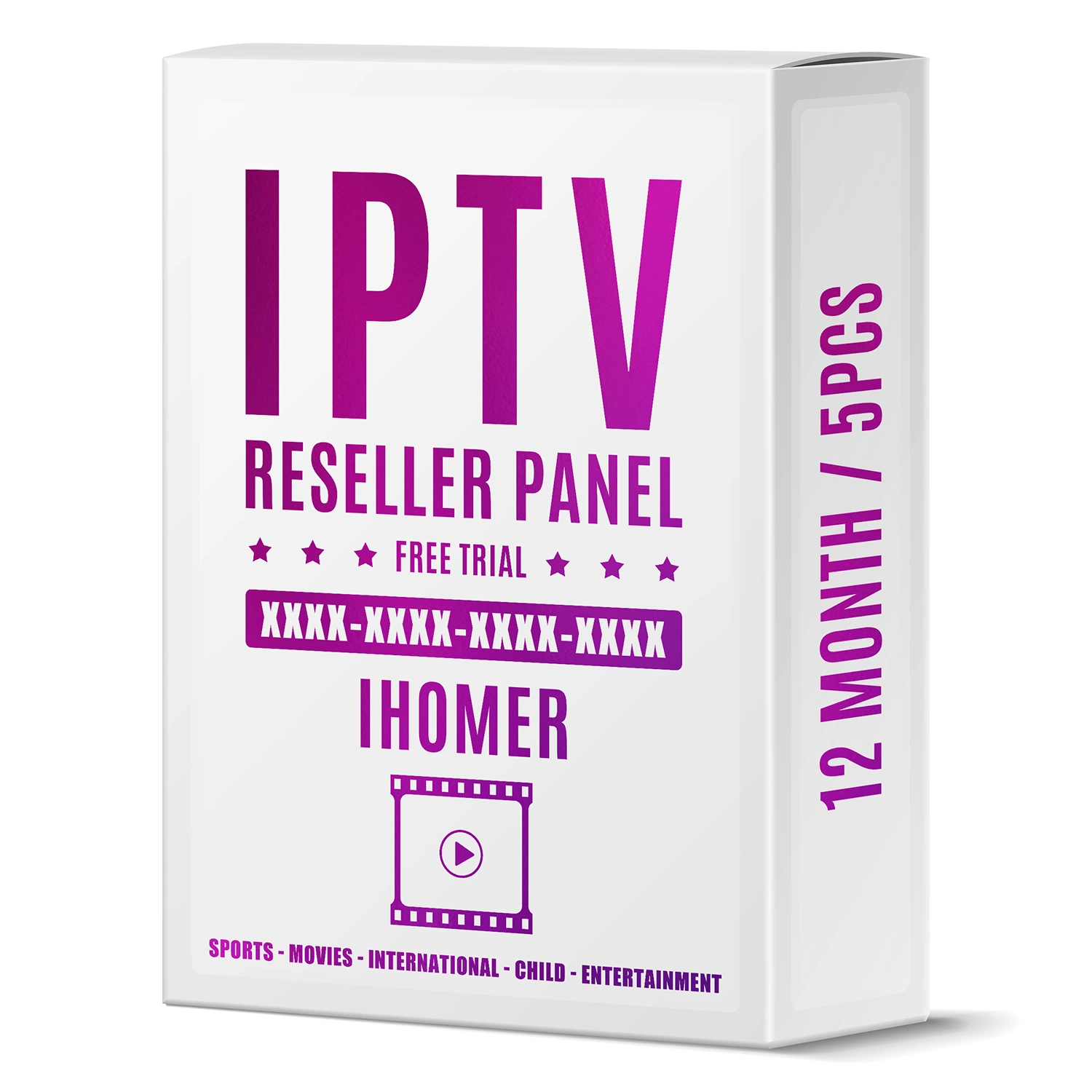 IPTV Subscription 1 Months Android IPTV Reseller Panel 24h Free Test Stable Working IPTV Subscription M3u Link