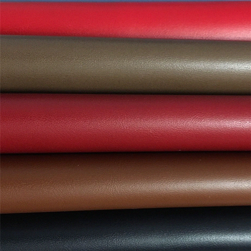 Modern Italia Design Eco Friendly Anti-Scratch Saddle PVC Artificial Leather for Furniture Hotel Chair Belt Shoes