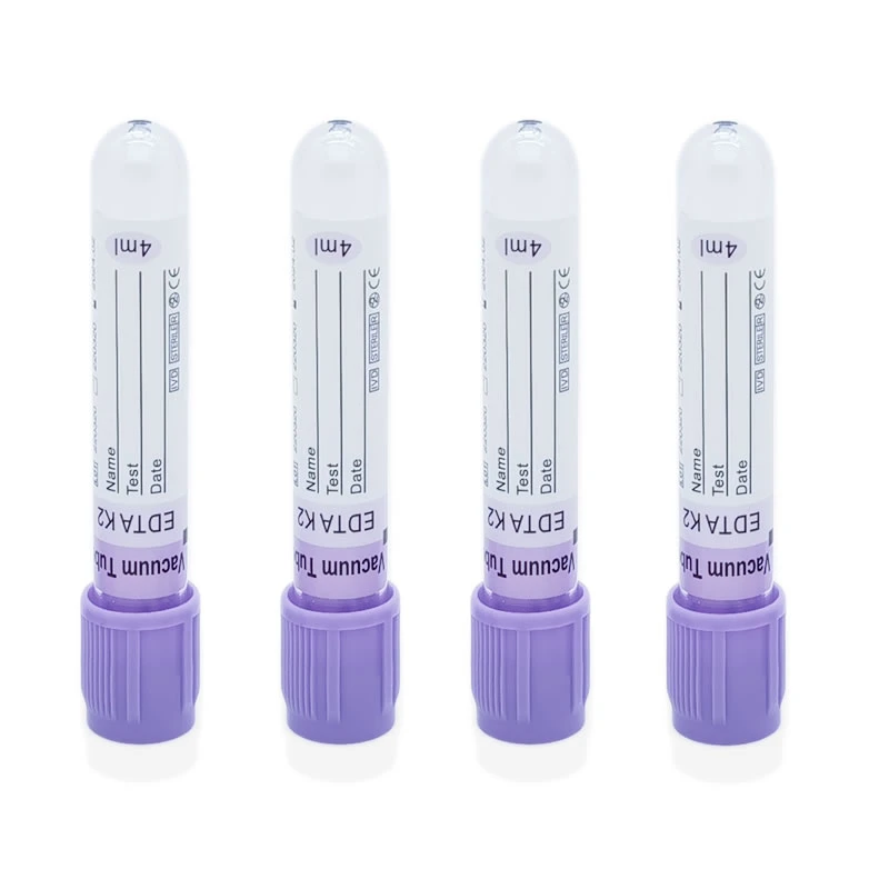 EDTA K2 EDTA K3 Vacuum Blood Collection Tube with CE Approval
