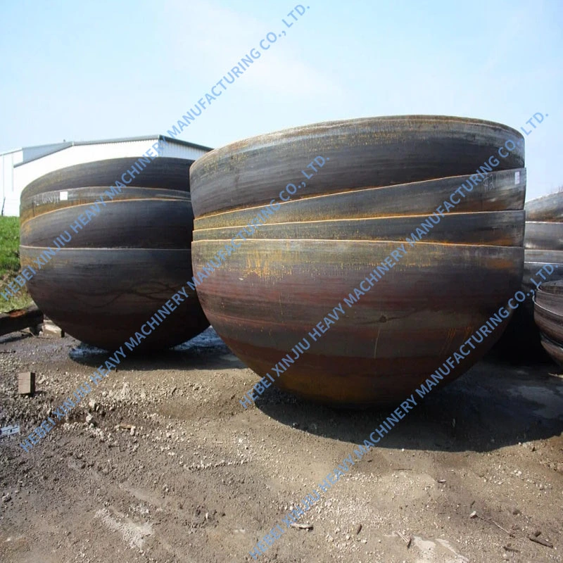 Auto Spare Parts Carbon Steel Welded Pipe Elliptical Dished Seal Head Ends Cap for Pressure Vessel Cap