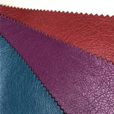 High Quality Soft PU Artificial Synthetic Leather for Sofa Furniture Chair