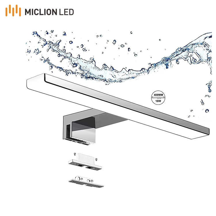 China escolha feita na fábrica de banho LED Espelho/Luz de armário de iluminação na parede com parafusos