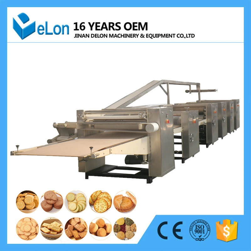 La Chine prix d'usine Autoatmic boulangerie industrielle de haute qualité Mou Dur Biscuit/Cookie/Cracker Snack-Making Machine Ligne de Production