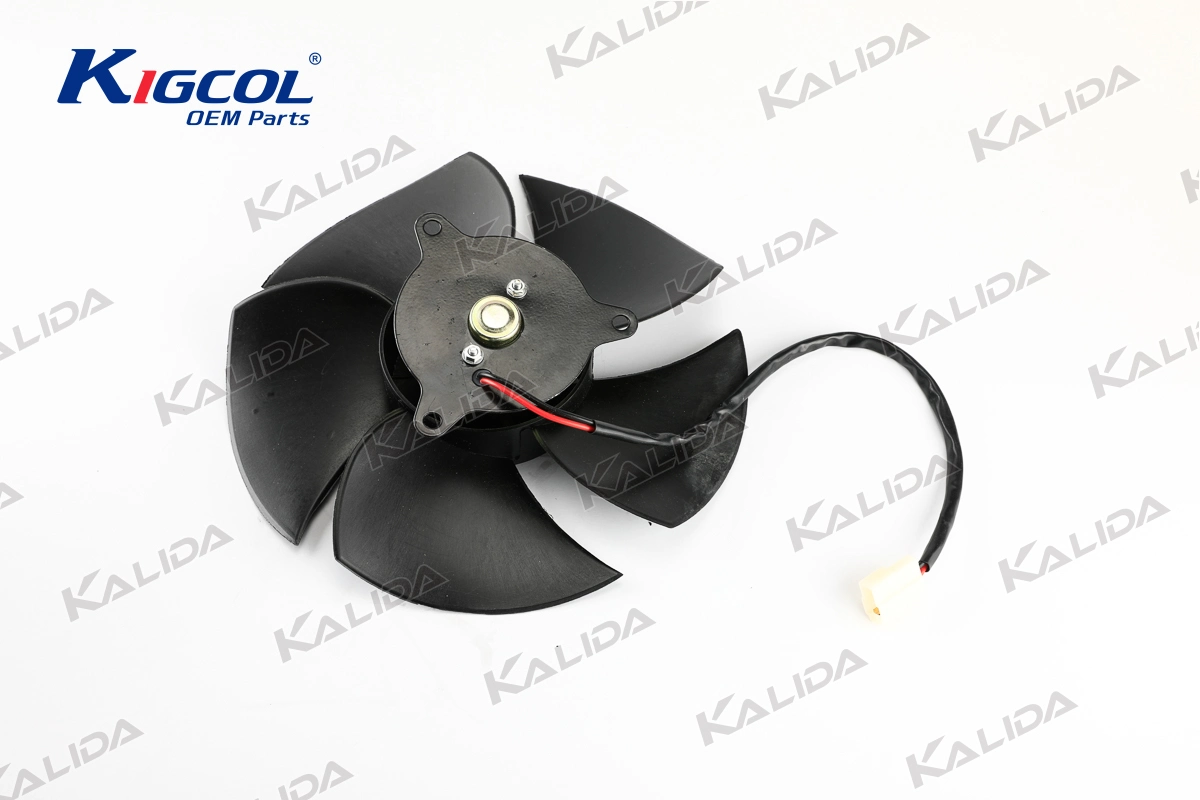 Engine Coolant Radiator Fan Motor with 5-Blade Fan 45W for Cargo Tricycle Kigcol OEM High quality/High cost performance  Body Parts Fit Lifan/Zongshen/Italika