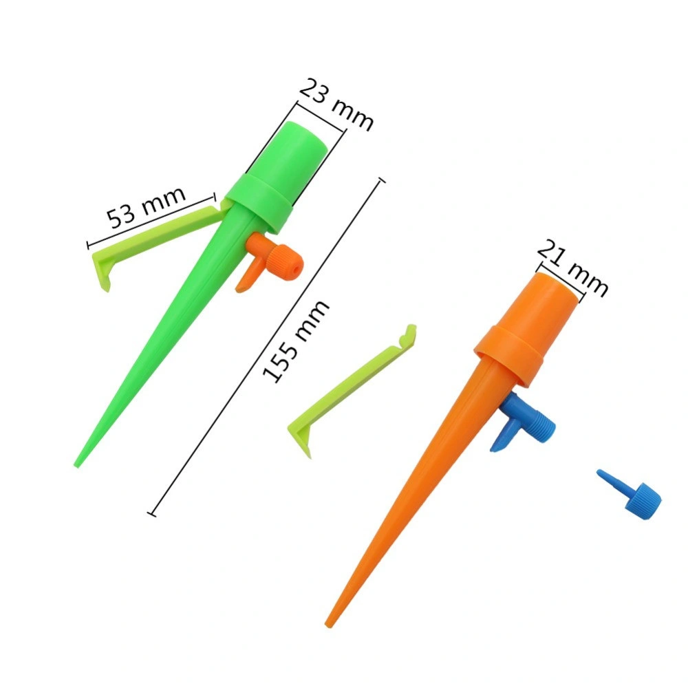 Garden Automatic Watering Device for Plant with Support Bracket Plant Self Watering Spikes with Slow Release Valve