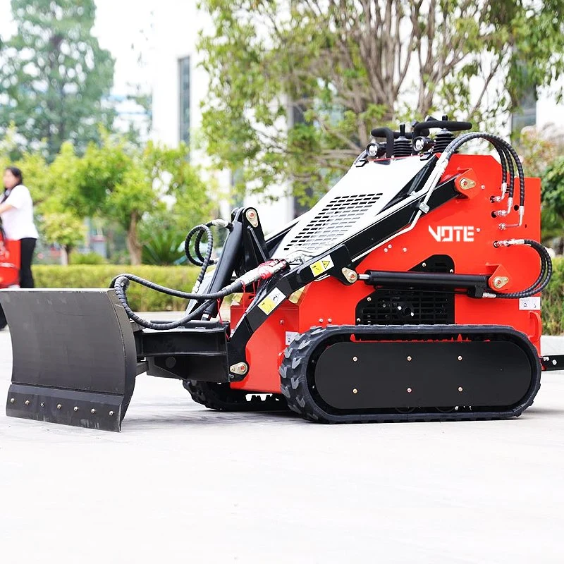 China Factory Cheap Mini Hydraulic Wheel Track Mini Skid Steer Loader