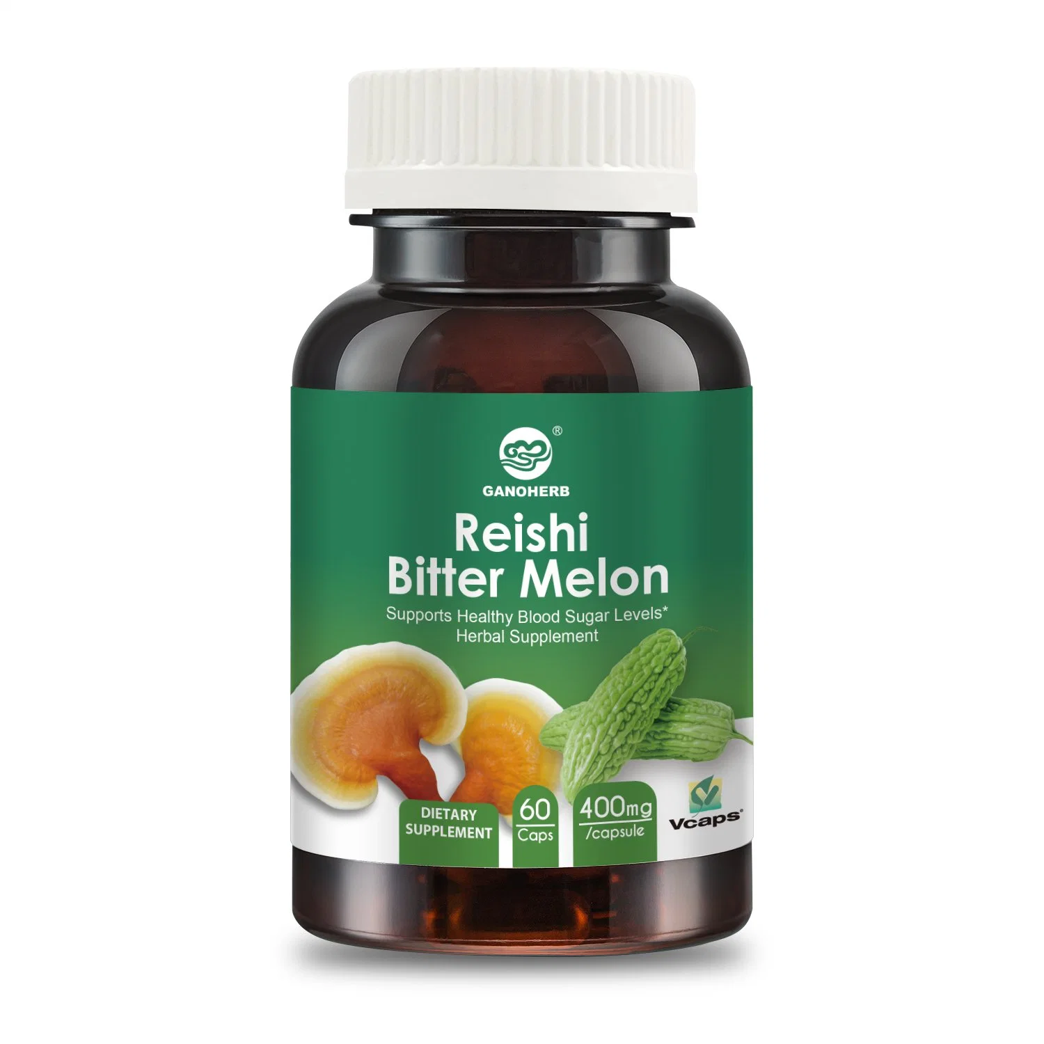 Reishi Mushroom Bitter Melon Capsule Herbal Health Food