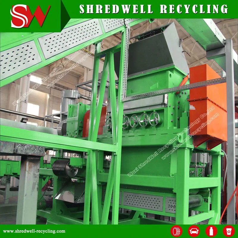 Scrap Tyre Recycling Grater for Wire/Steel Removing From Tire Rubber