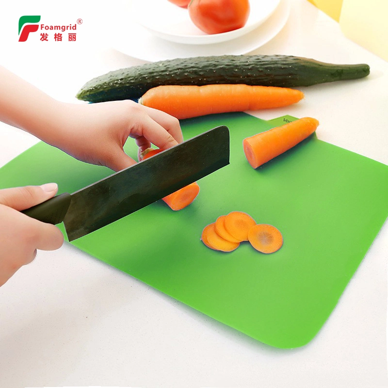 4PCS Color Plastic Kitchen Chopping Board for Organized Storage