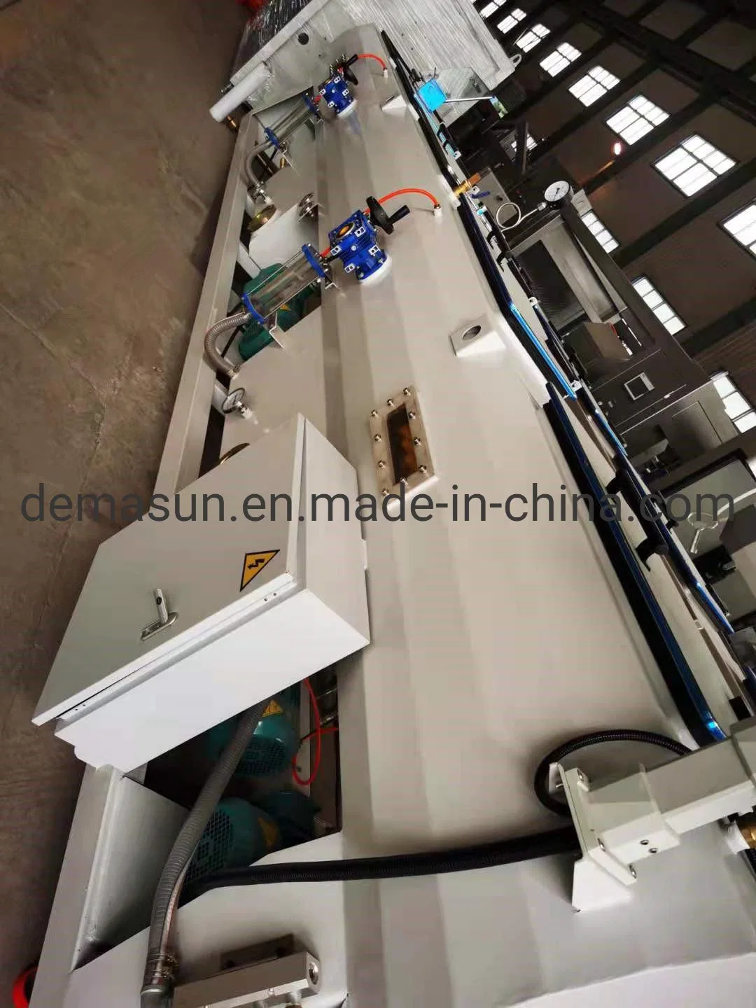 Drainage Pipe Production Line PVC Pipe Machine Vacuum Calibration Tank Plastic Extrusion Line Calibration Bath Pipe Line Cooling Tank