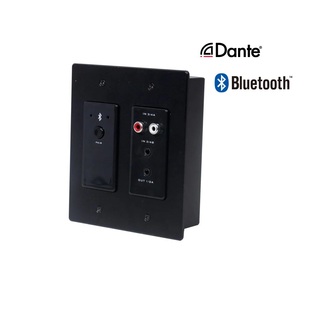 PRO Audio Dante in Wall Mounted Panel Controller Bluetooth 5.0 4 Channels Mini Supporting Poe Power Supply with Cat5/6fob Reference Price: Get Latest Price