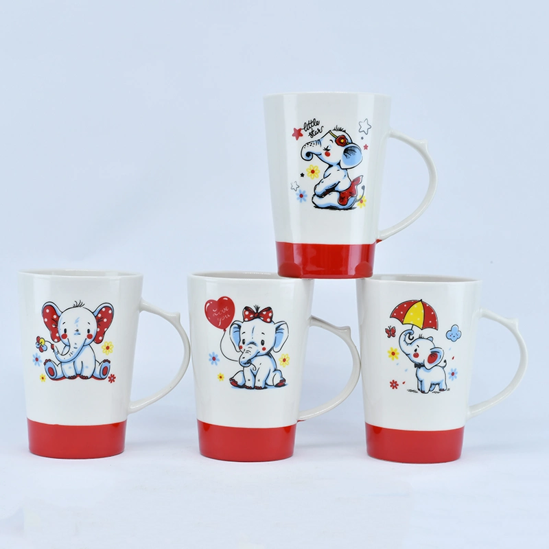 Ensemble-cadeau à la vente à chaud pour tasse à café motif de dessin personnalisé