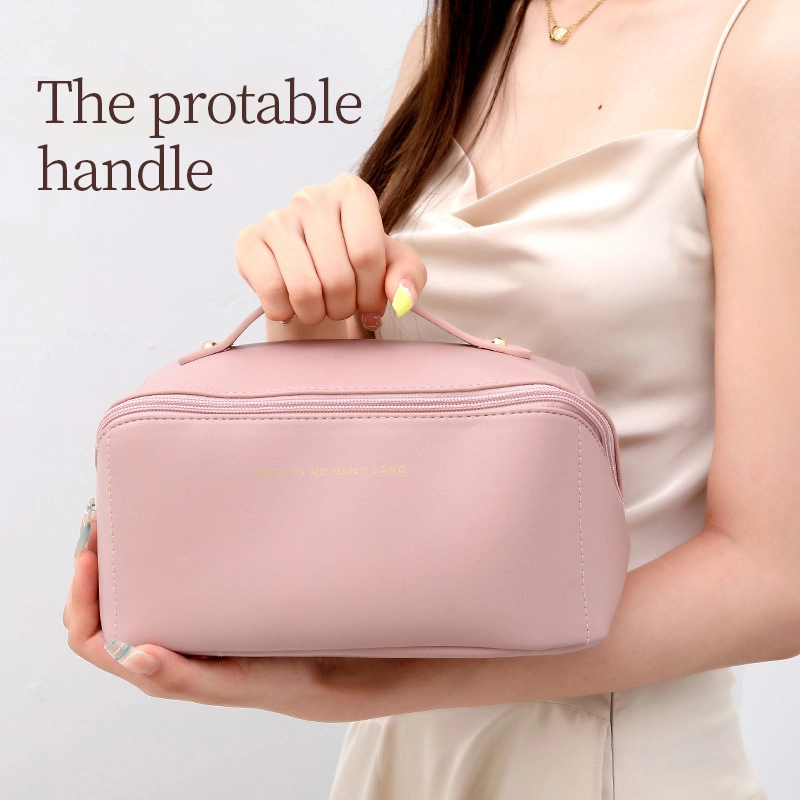 Индивидуальные красочные небольшой мешок для макияжа PU поездки косметический портативный футляр для мойки Water-Resistant косметический мешок