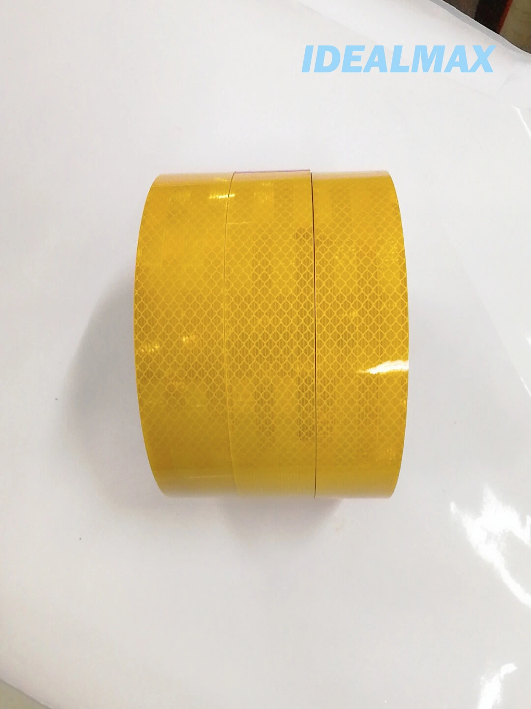 Pet Hip Yellow Reflective Material, Prismatic Reflective Yellow Vinyl Tape, Reflective Yellow Sheeting Material