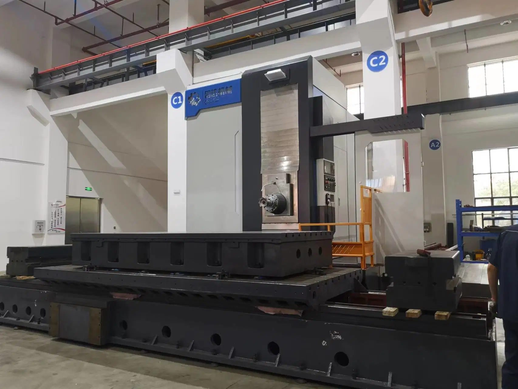 Gooda Horizontal Machining Center Wj-3015nc Frame Opening Machine