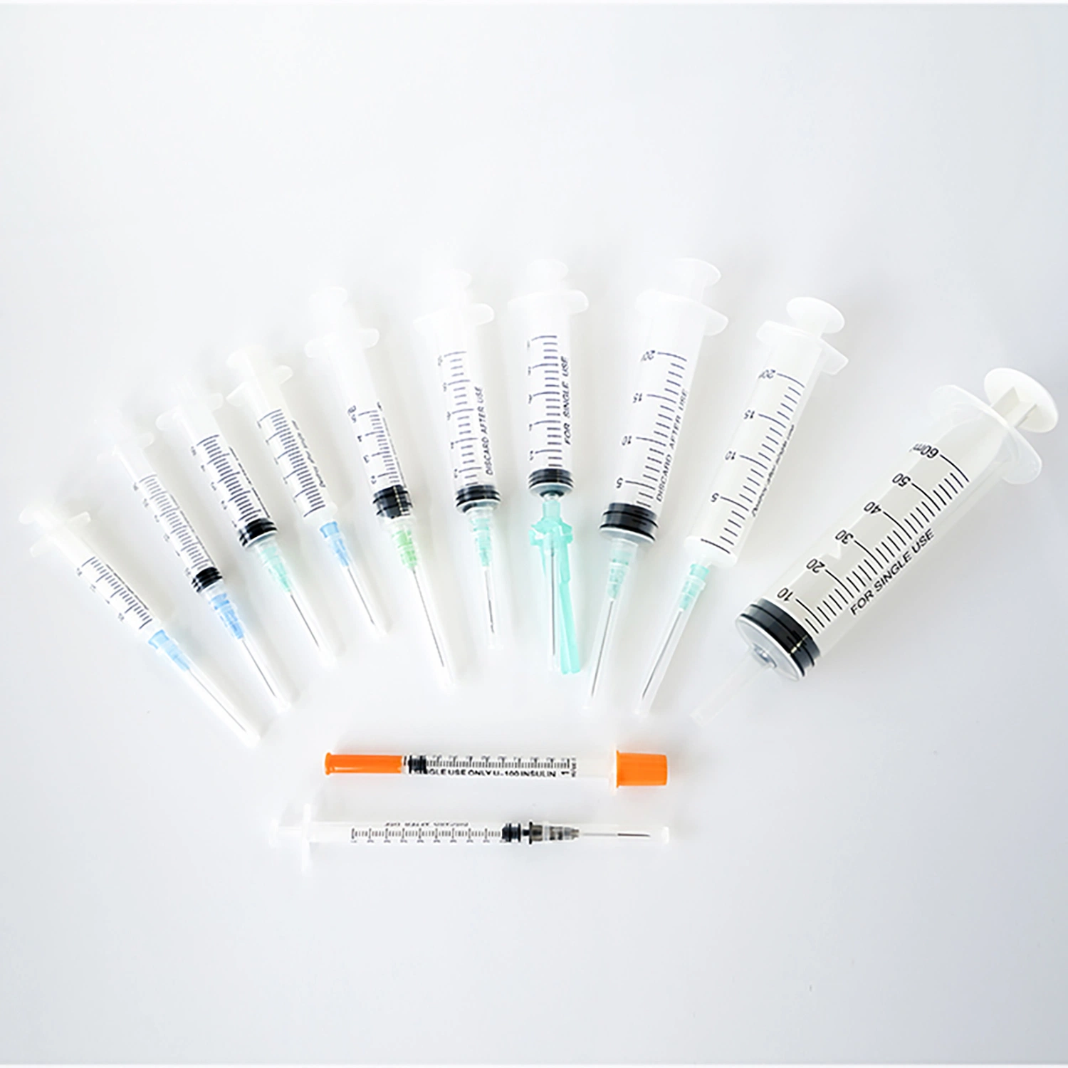 Eo Gas Plastic OEM/ODM PE Bag/Blister Pack, Junior Box, Shipping Carton Medical Disposable Syringe