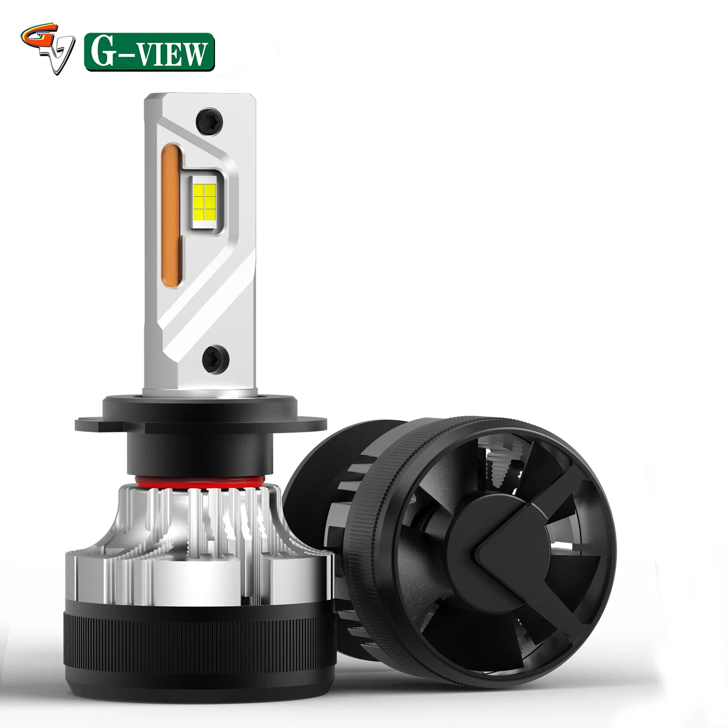 G-View G12W Logo láser gratuito Super CANbus H11 LED auto Faro 130w 300000lm H4 H7 9012 bombillas LED 880 881 Linterna frontal LED