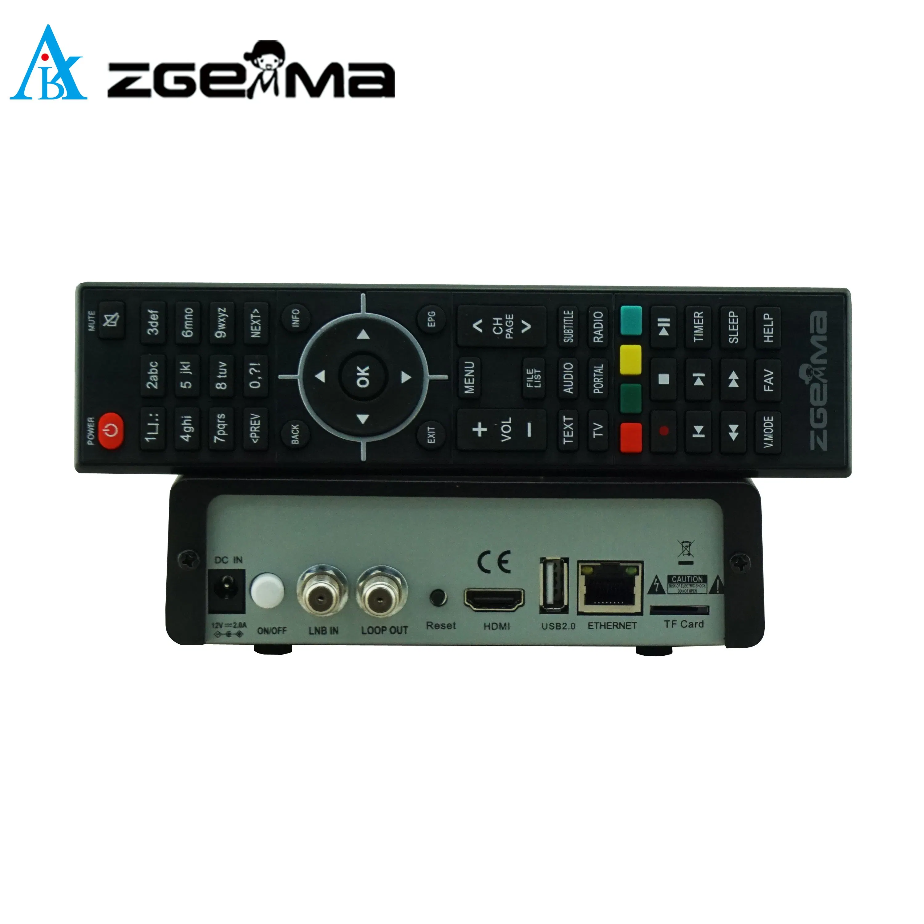 Zgemma pointe H11s récepteurs satellite - enigma2 Linux OS, un DVB-S2X, décodeur TV Tuner