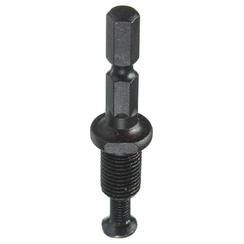 1/4'' de vástago hexagonal Adaptador 3/8''-24 Rosca macho de la Fundación Invertir el tornillo para portabrocas