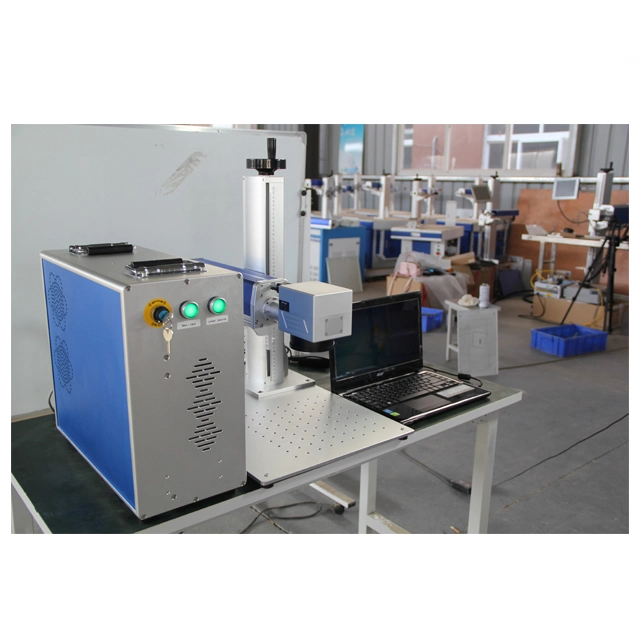 Fiber Laser Marking Machine Price for Metal Steel Iron Aluminum PVC Keyboard Bearings Engraving