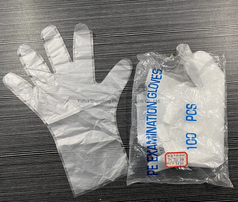 HDPE Plastic Household Daily Food Grade Eating Use Oil Proof Cheap High quality/High cost performance Thicken PE Disposable Gloves