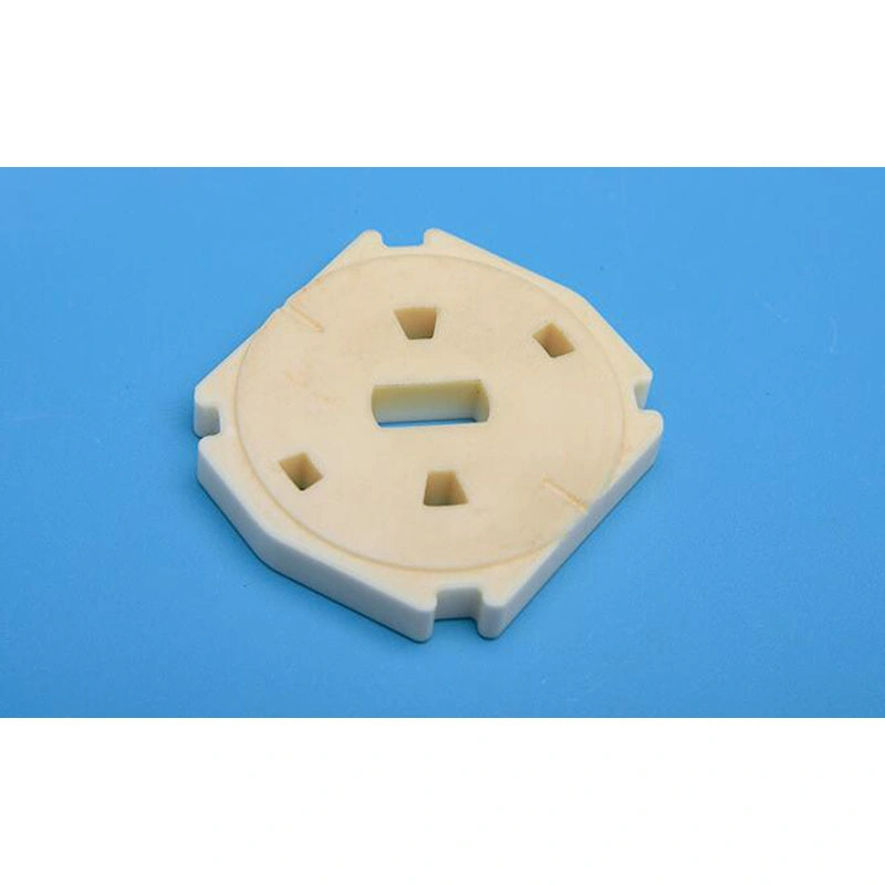 99.5% Thermostability Alumina Al2O3 Insulating Disc Part Sheet Board