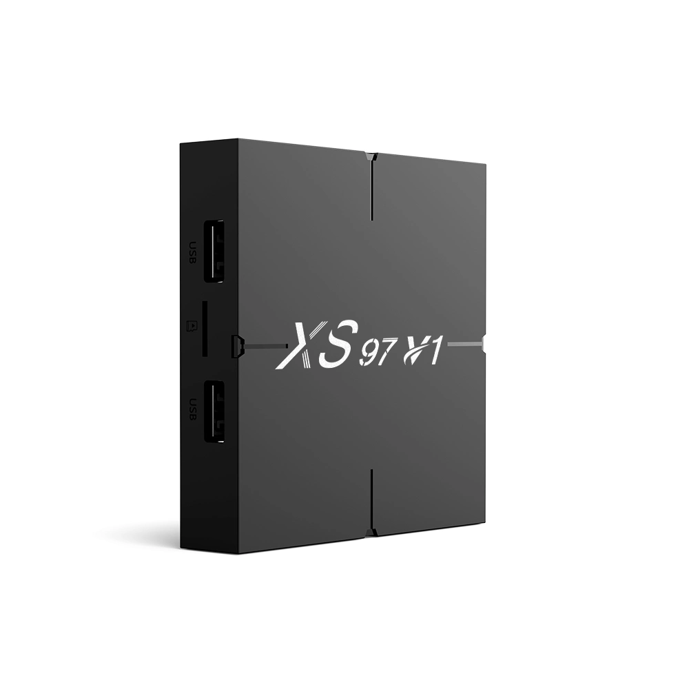 Produits populaires Xs97 V1 2.4G+5g WiFi 10bit HDR 2+16GB ensemble Top Box avec étiquette privée personnalisée sans fil