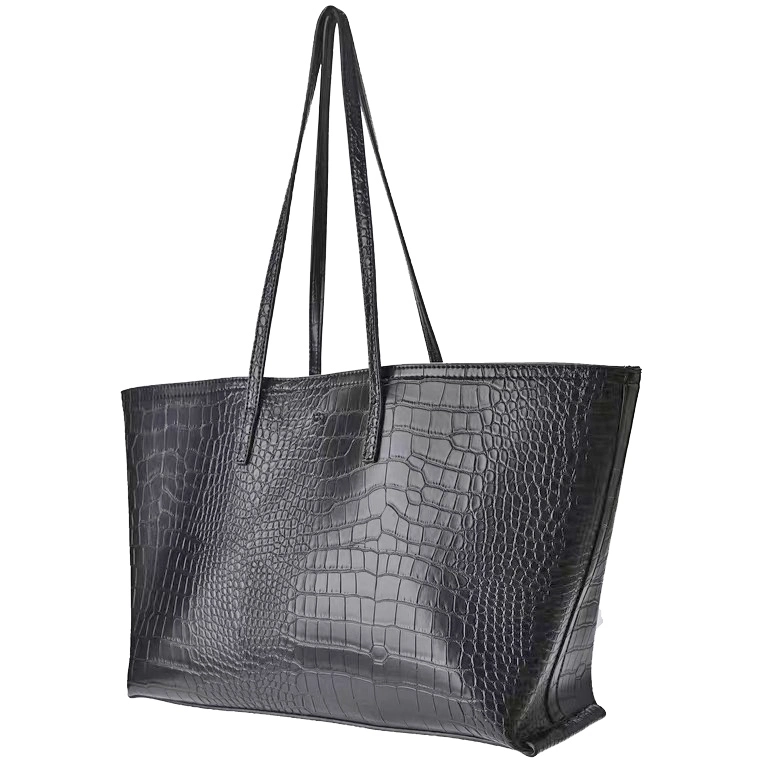 Online Shopping Fashion PU Leather Handbag Tote Bag Crocodile Women Leather Bag