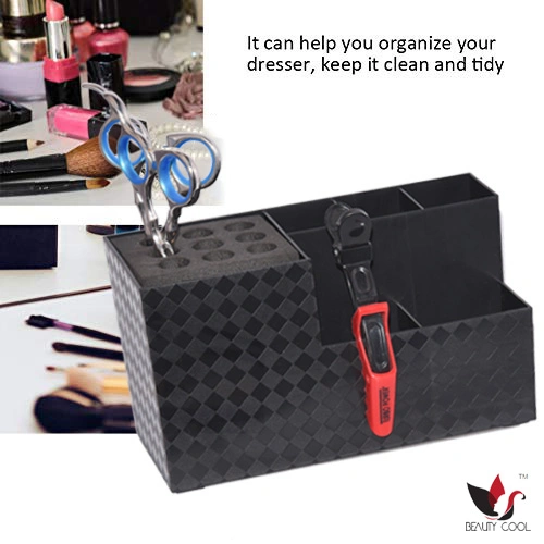 Professional Hair Beauty Salon Holder Black Fashion Storage Box