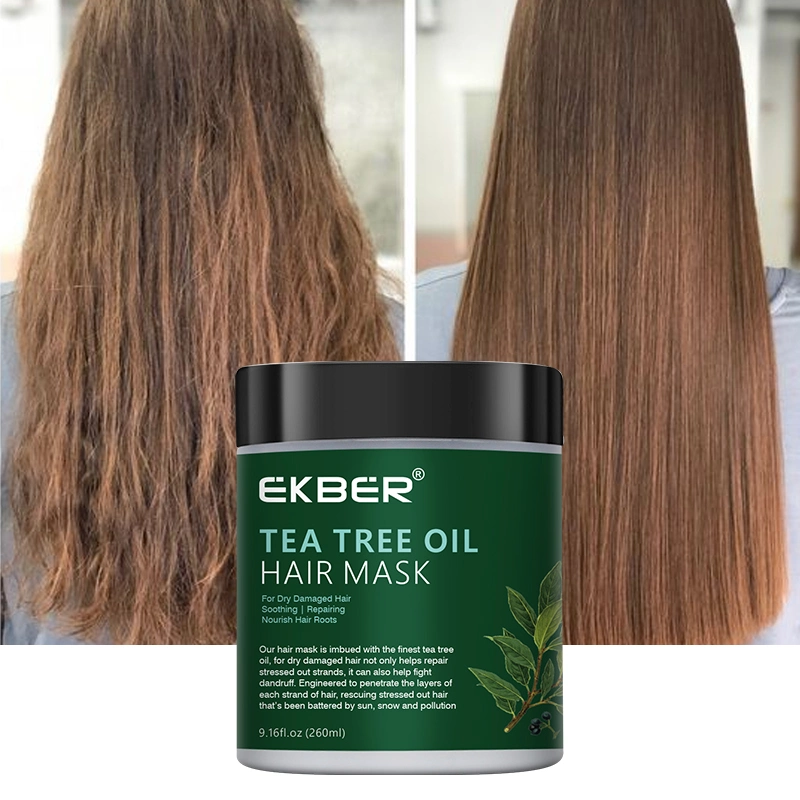 Wholesale/Supplier OEM Repairing Tea Tree Essential Oil Argan Oil Hair Mask Treatment