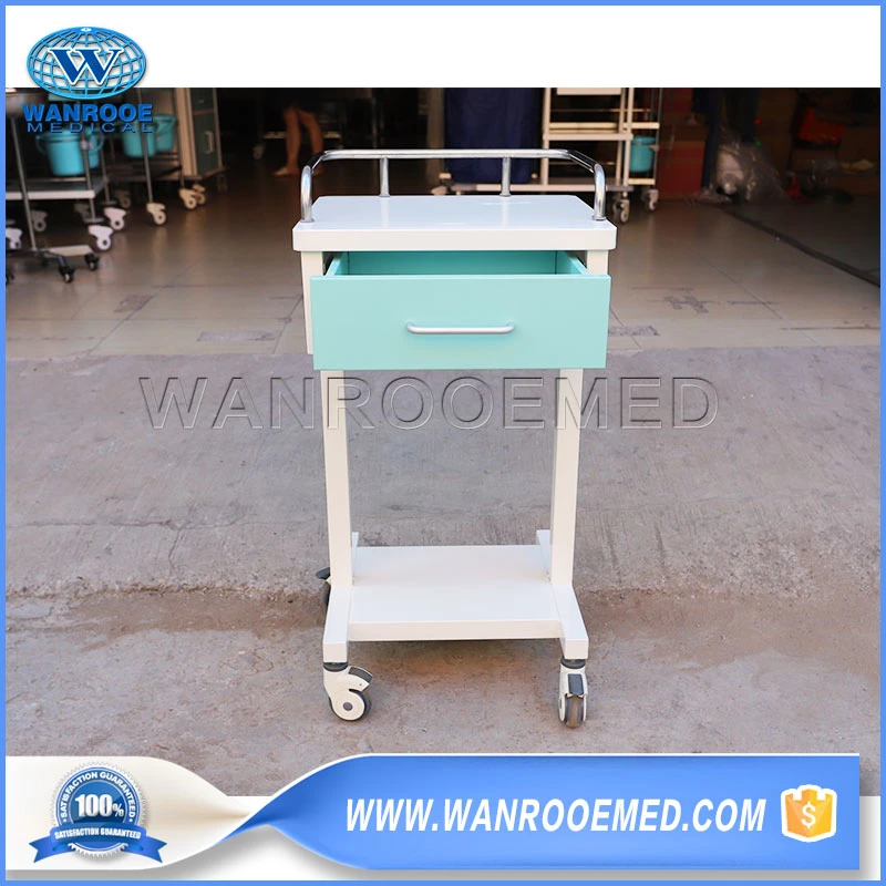 Bit-01 ABS Medical Instrument Emergency Ambulance Nursing Moving Hospital Crash Trolley Cart