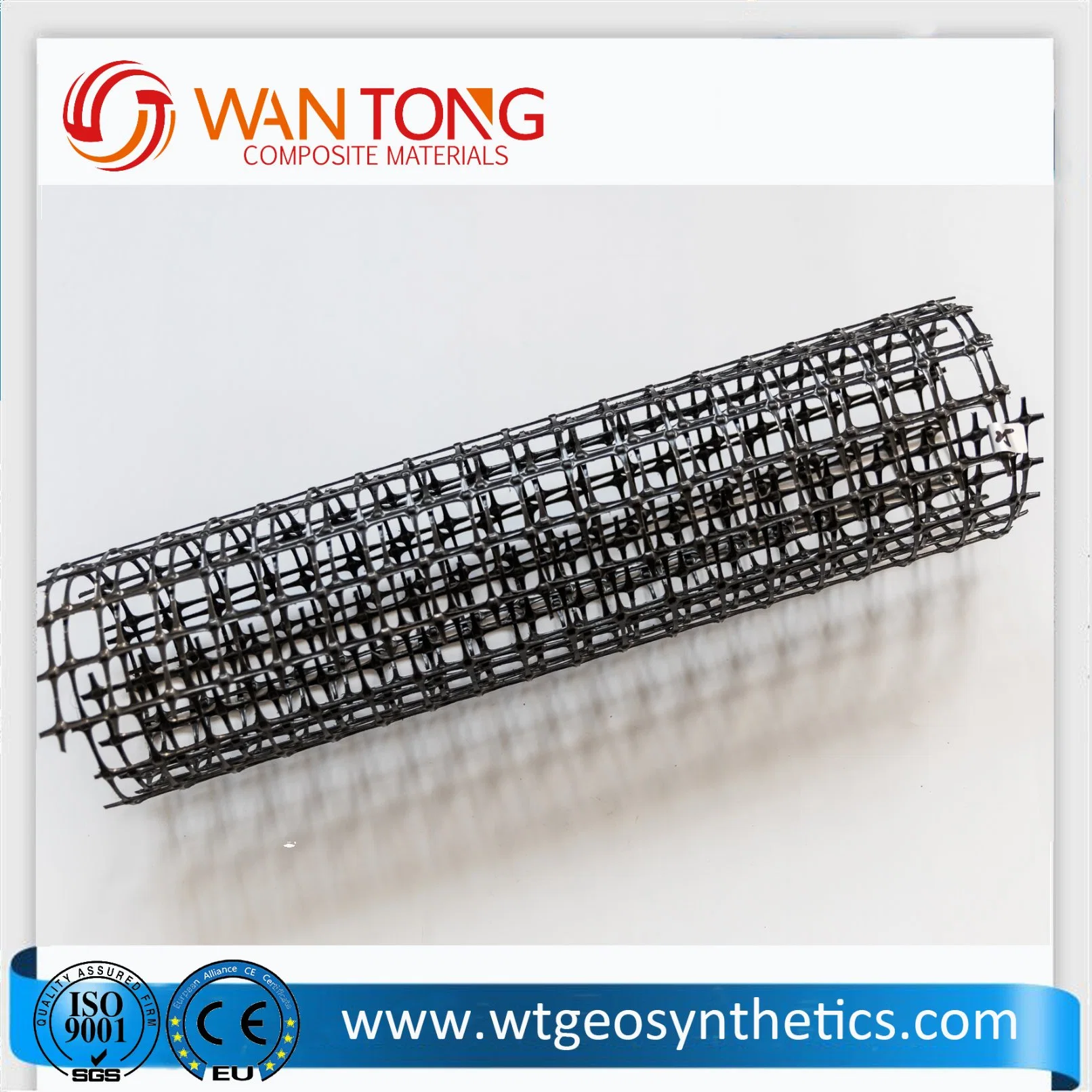 3030kn Airport Road Reinforcement PP Plastic Biaxial Geogrid