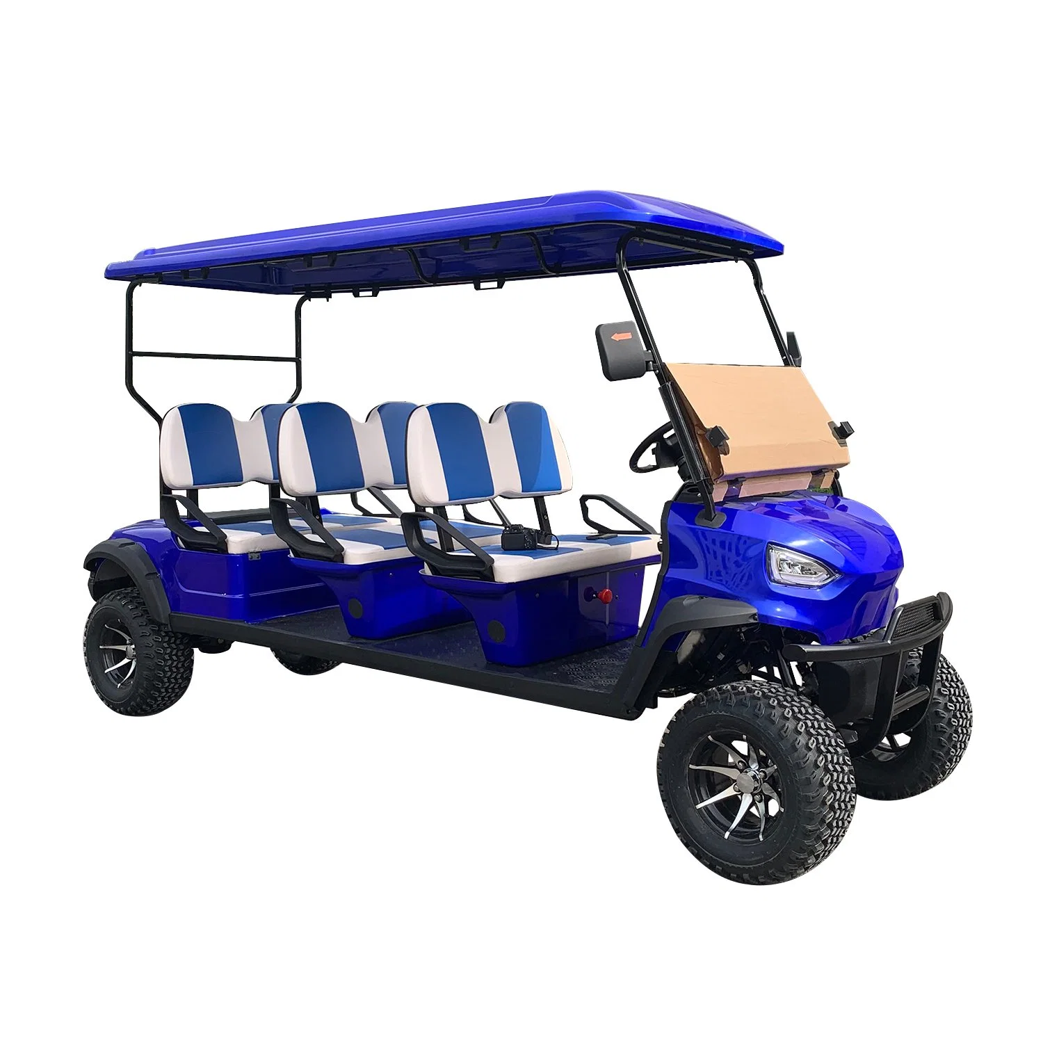 OEM / ODM hohe Qualität Kundengebundene 6 Sitzer angehoben Electric Golf Buggy