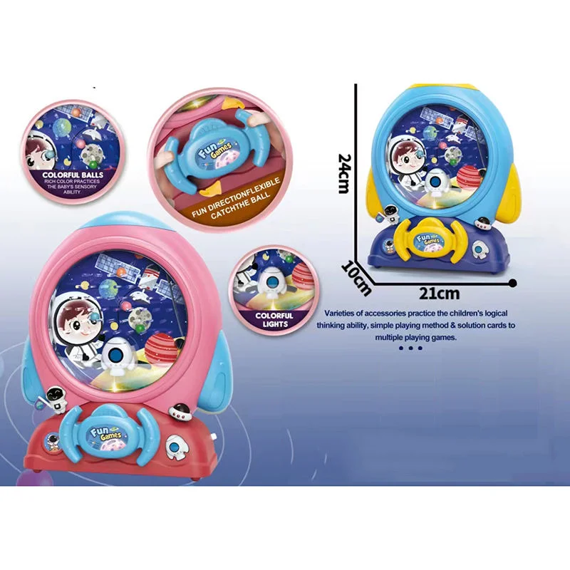 Space Capsule Astronaut Catch Ball Puzzle Game Machine