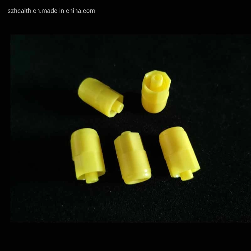 Manufacture Yellow Heparin Cap Luer