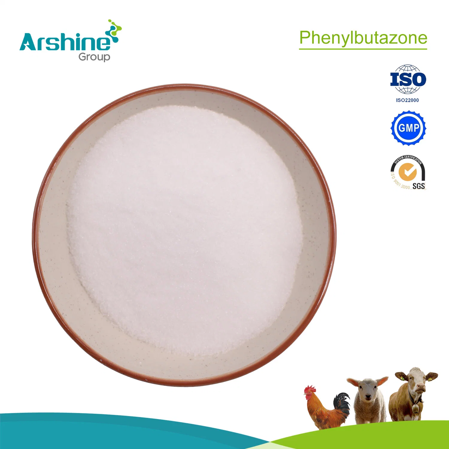 High Purity Medicine Grade Raw Powder CAS50-33-9 Phenylbutazone