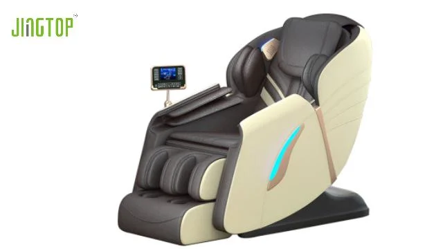 Neues Design Luxus Shiatsu 4D Massage Stuhl Fuß SPA SL Track Ganzkörper Massage Sitz Zero Schwerkraft Massage Stuhl
